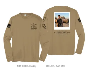 1-188th ADA MSSE Memorial Hi-Tech Performance Unisex LS Tee - HNc8fy