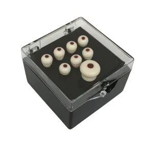 18APP0002 Authentic Series Set Pin White, Tortoise Inlay
