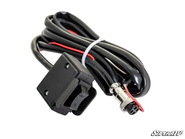 4500 lb UTV/ATV Winch with Wireless Remote & Synthetic Rope