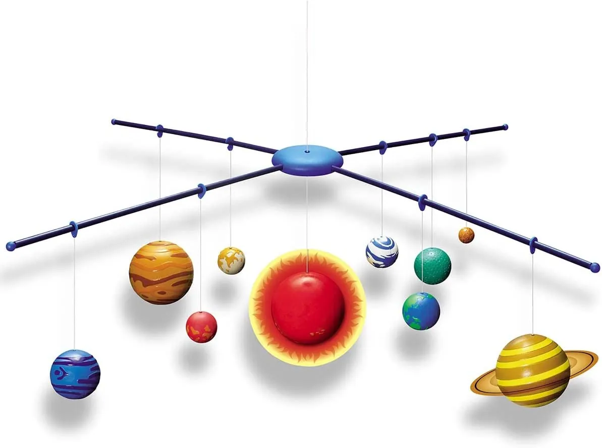 4M 3D Solar System Mobile Making Kit
