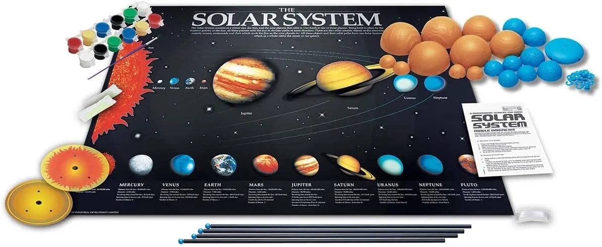 4M 3D Solar System Mobile Making Kit