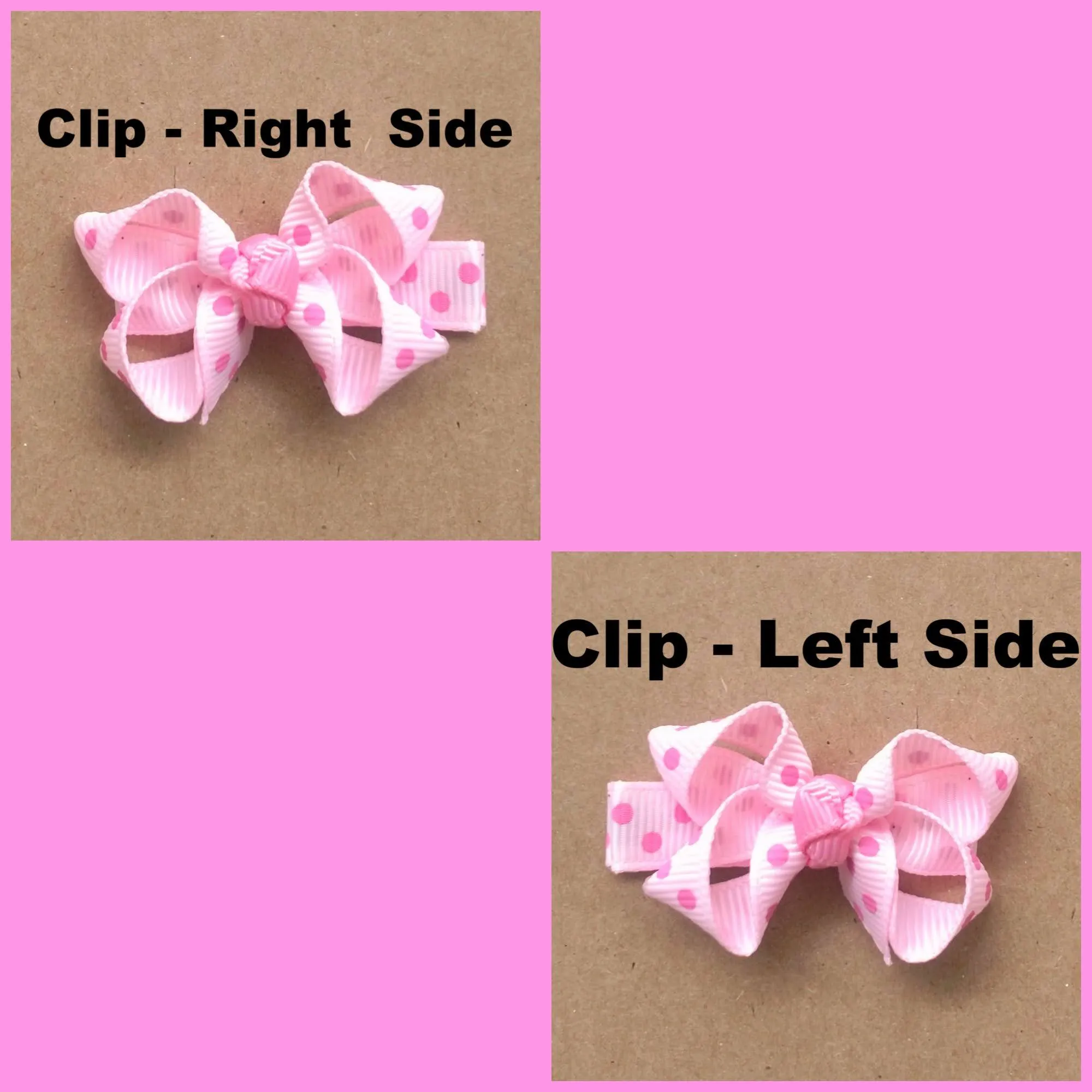 7" Glow in the Dark Cheerleading Ribbon Hair Bow