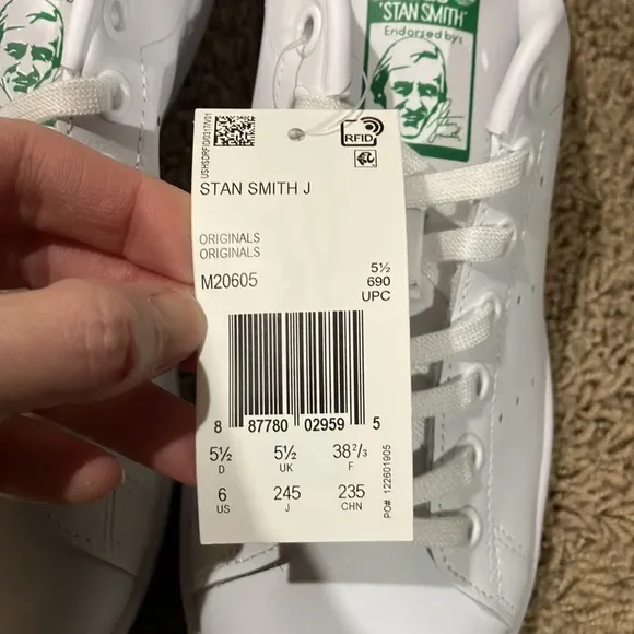 ADIDASStan Smith Juniors M20605 Big kids