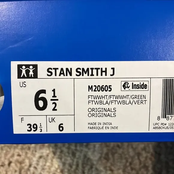 ADIDASStan Smith Juniors M20605 Big kids