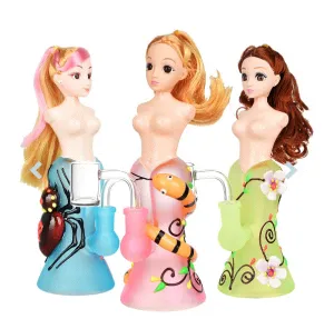 AFG - Doll Glow in the Dark Glass Dab Rig