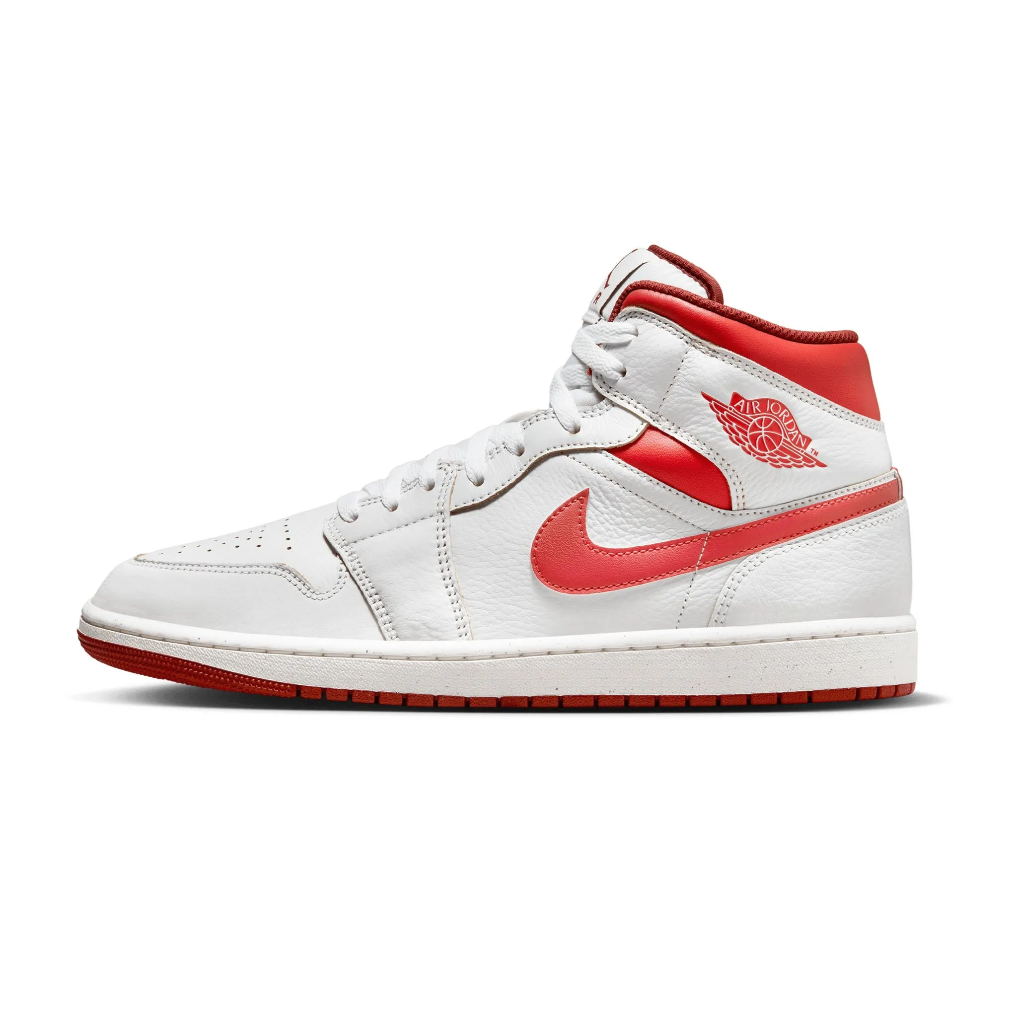 Air Jordan 1 Mid SE White/Lobster-Dune Red-Sail FJ3458-160