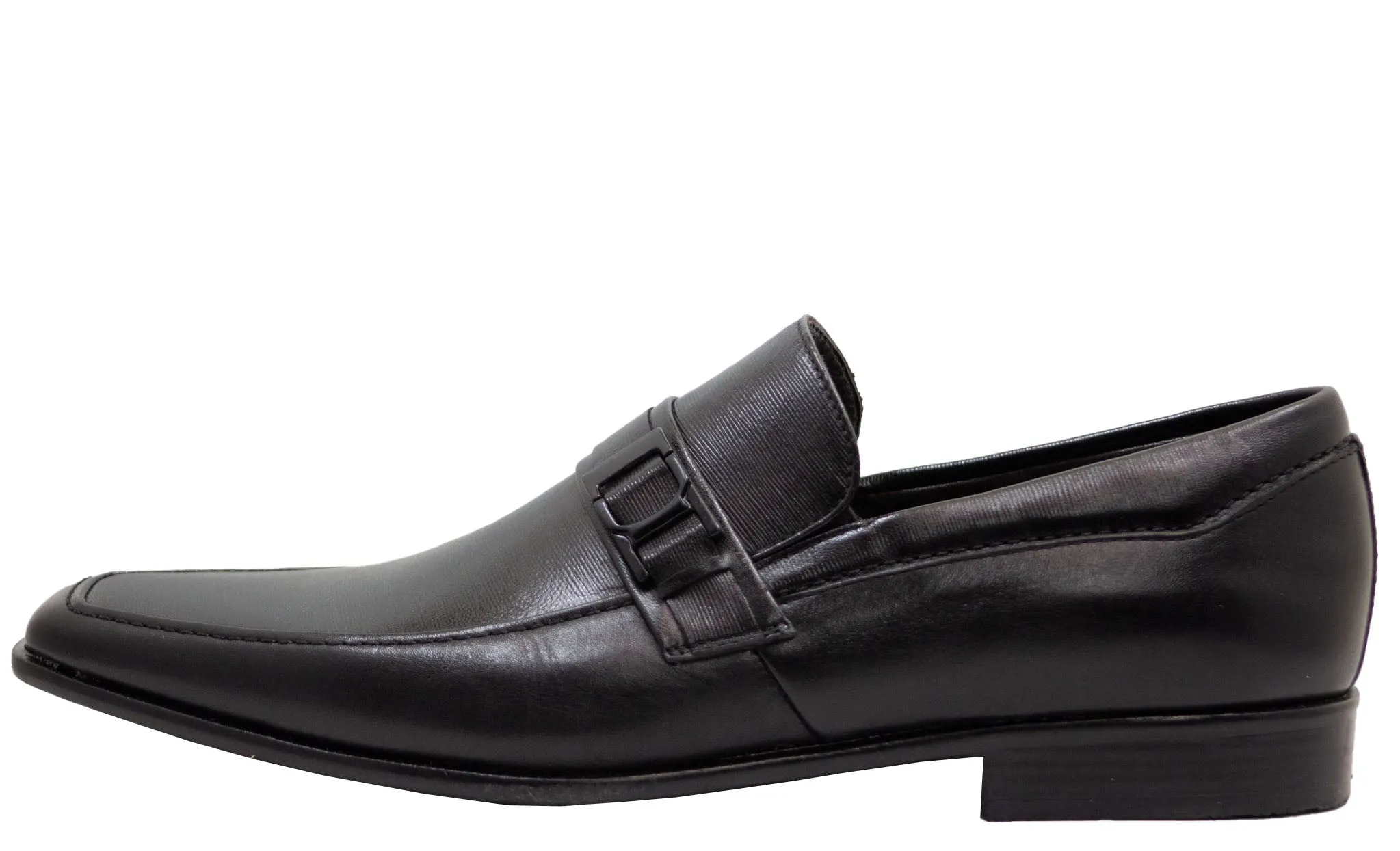 Alfredo Men's Black Dress Rubber Sole 147742