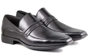 Alfredo Men's Black Dress Rubber Sole Shoe 20050
