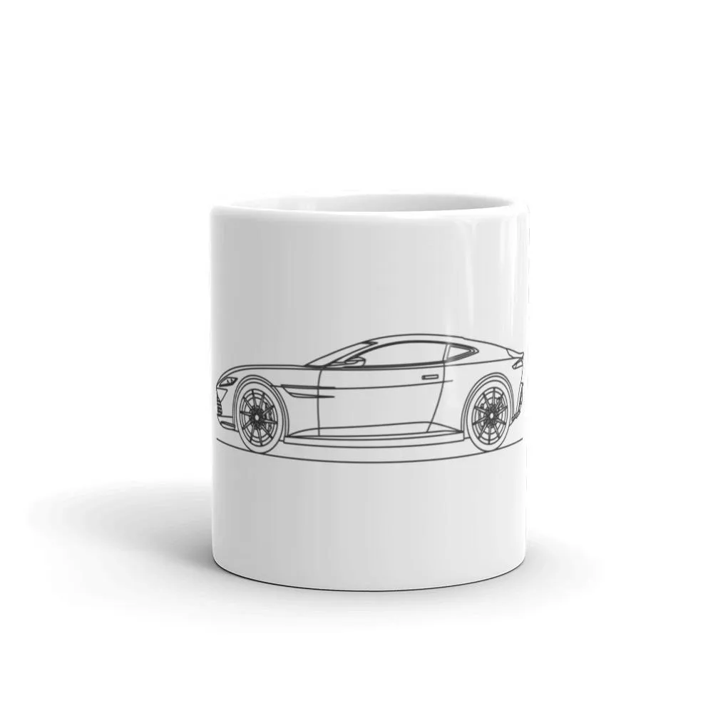 Aston Martin DB10 Silhouette Mug