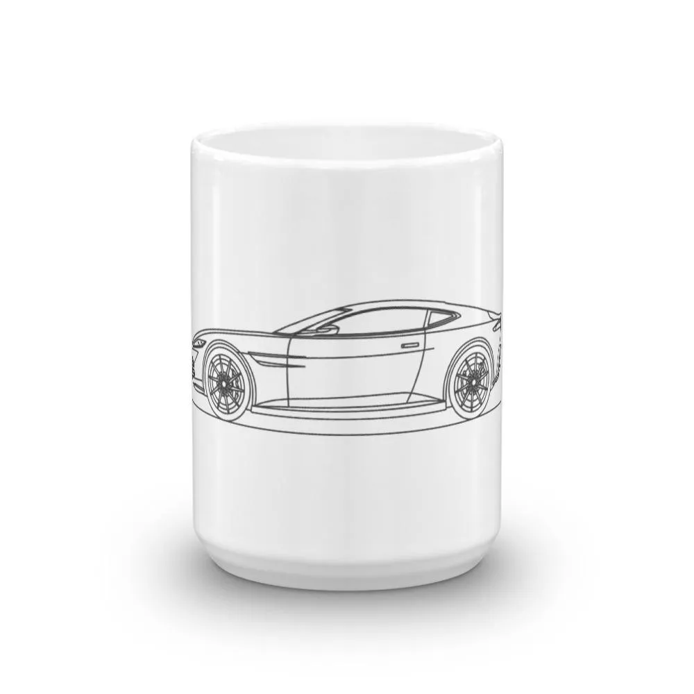 Aston Martin DB10 Silhouette Mug
