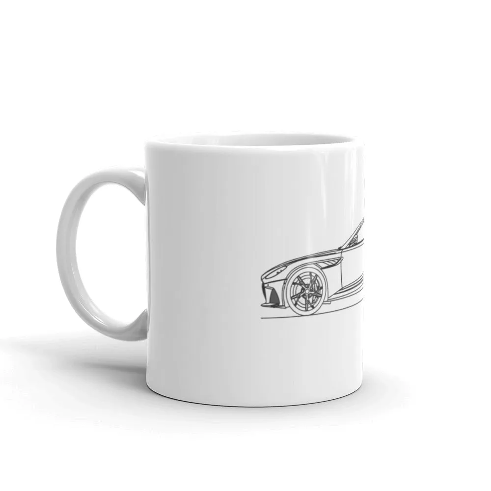 Aston Martin DBS Superleggera Silhouette Mug