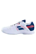 BABOLAT Mens SFX 3 All Court (White/Estate Blue) Wide