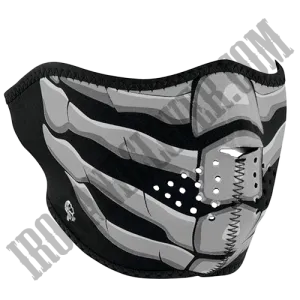 Bone Breath Glow in the Dark Half Face Mask