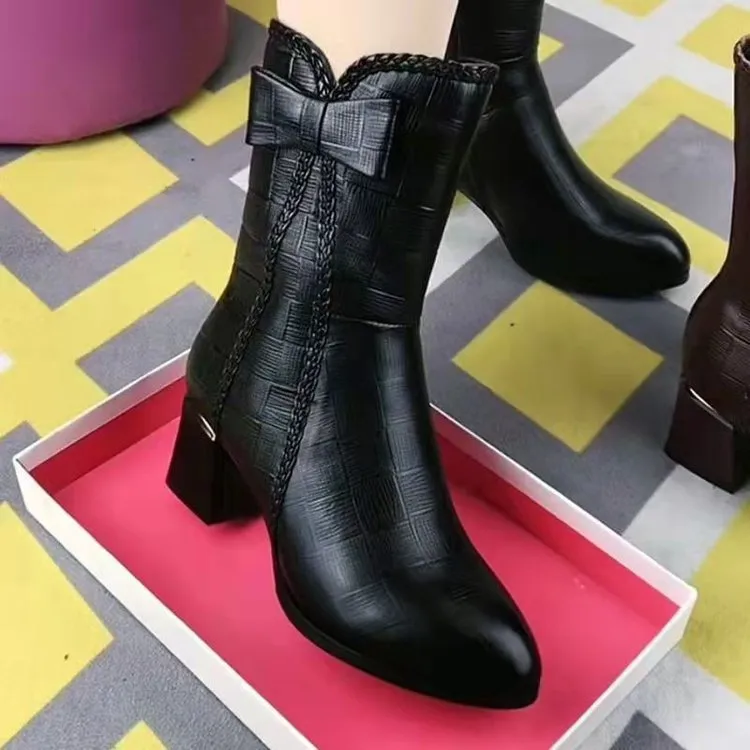 Bow Martin Personality Ladies Boots