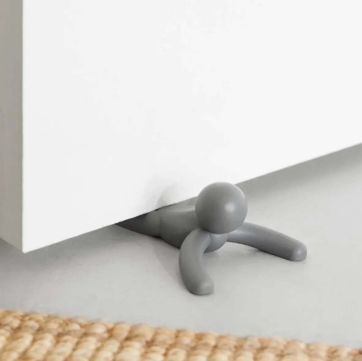 Buddy Doorstop Set of 2- Charcoal