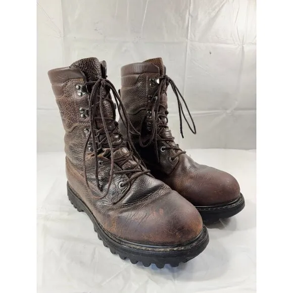 Cabela’s  Mens Insulated Work Leather Boots Size 9.5