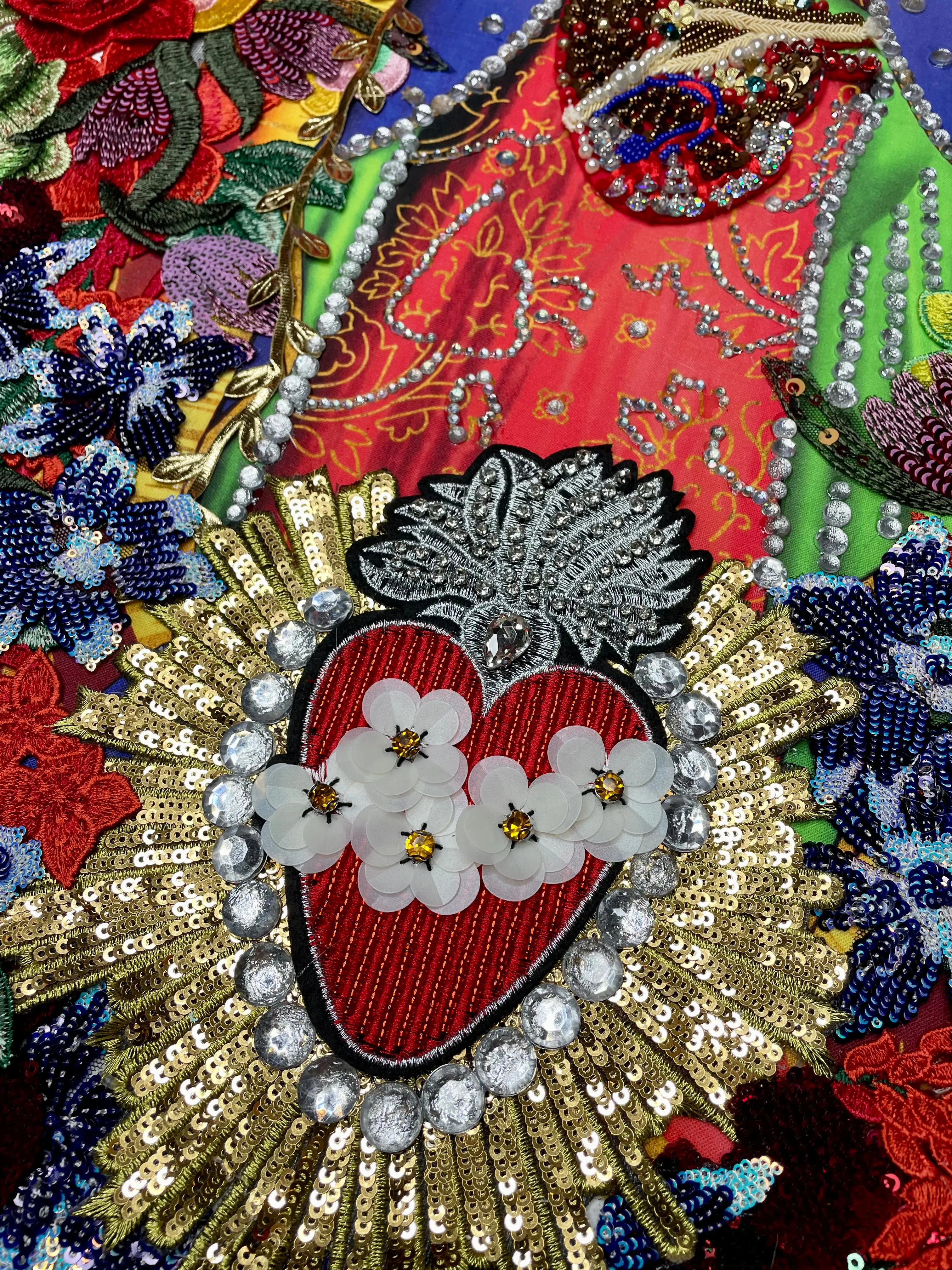 Canvas Guadalupana LOVE FOREVER Extra Large