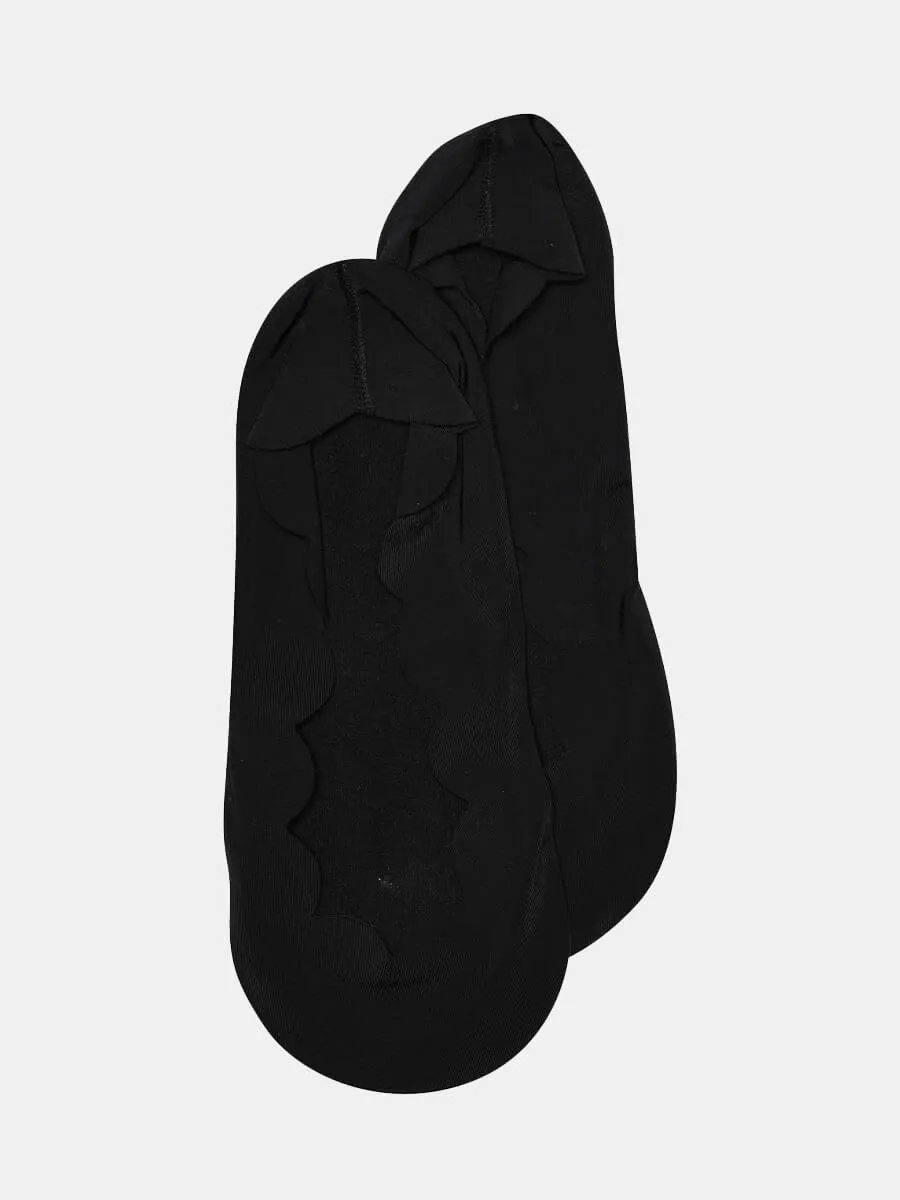 Carol Invisible Socks - Black