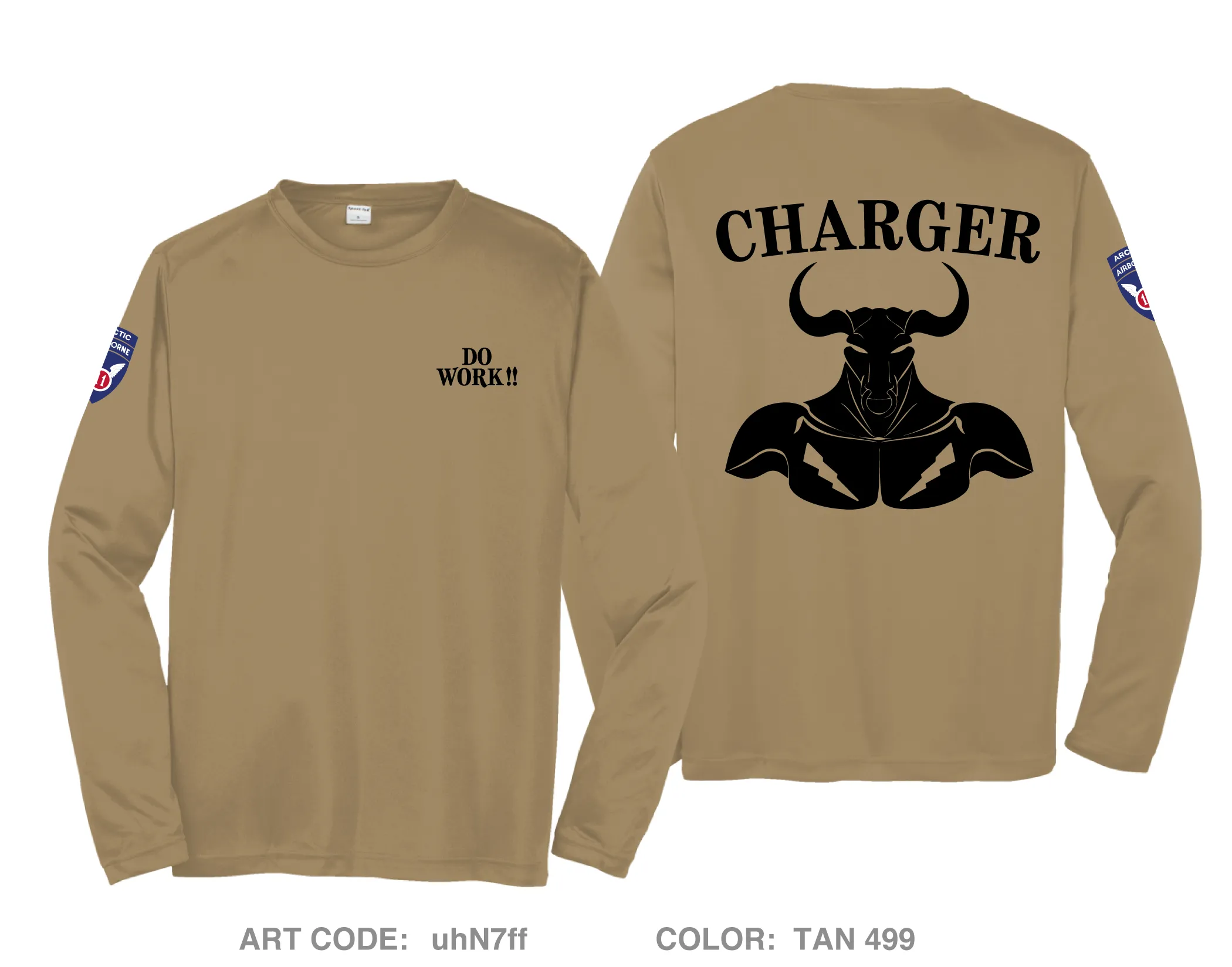 Charger Company 1-5 IN Fundraising Collection Hi-Tech Performance Unisex LS Tee - uhN7ff