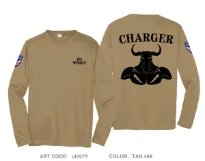 Charger Company 1-5 IN Fundraising Collection Hi-Tech Performance Unisex LS Tee - uhN7ff