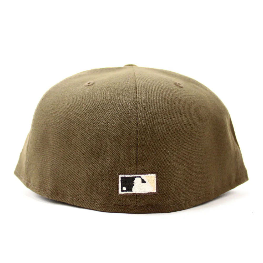 Chicago Cubs 1962 All Star Game New Era 59Fifty Fitted Hat (Glow in the Dark Walnut Peach Under Brim)