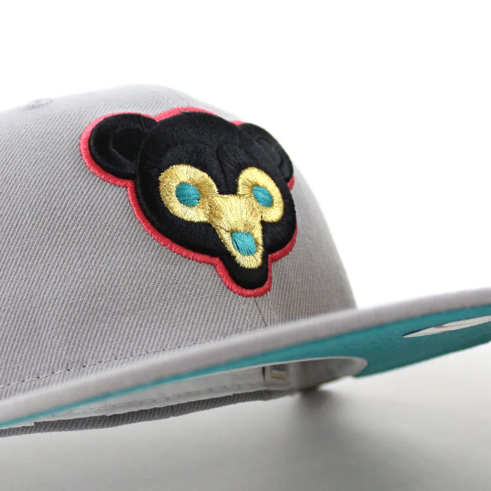 Chicago Cubs 1962 All Star Game New Era 59Fifty Fitted Hat (Gray Teal Under Brim)