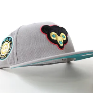 Chicago Cubs 1962 All Star Game New Era 59Fifty Fitted Hat (Gray Teal Under Brim)