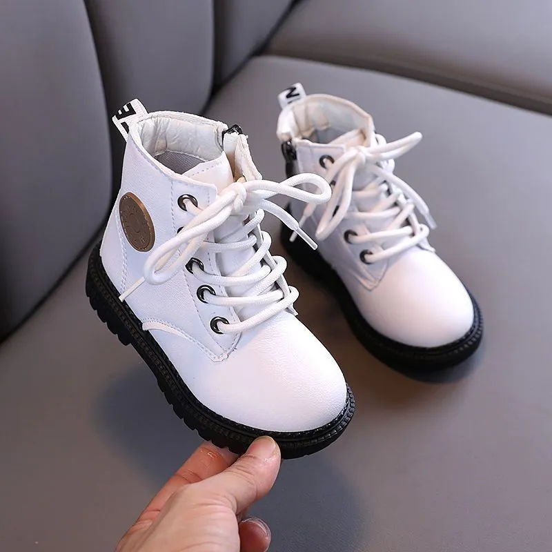 Children's Cashmere Martin Booties