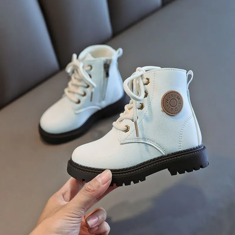 Children's Cashmere Martin Booties