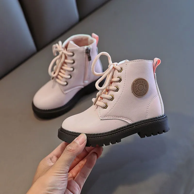 Children's Cashmere Martin Booties