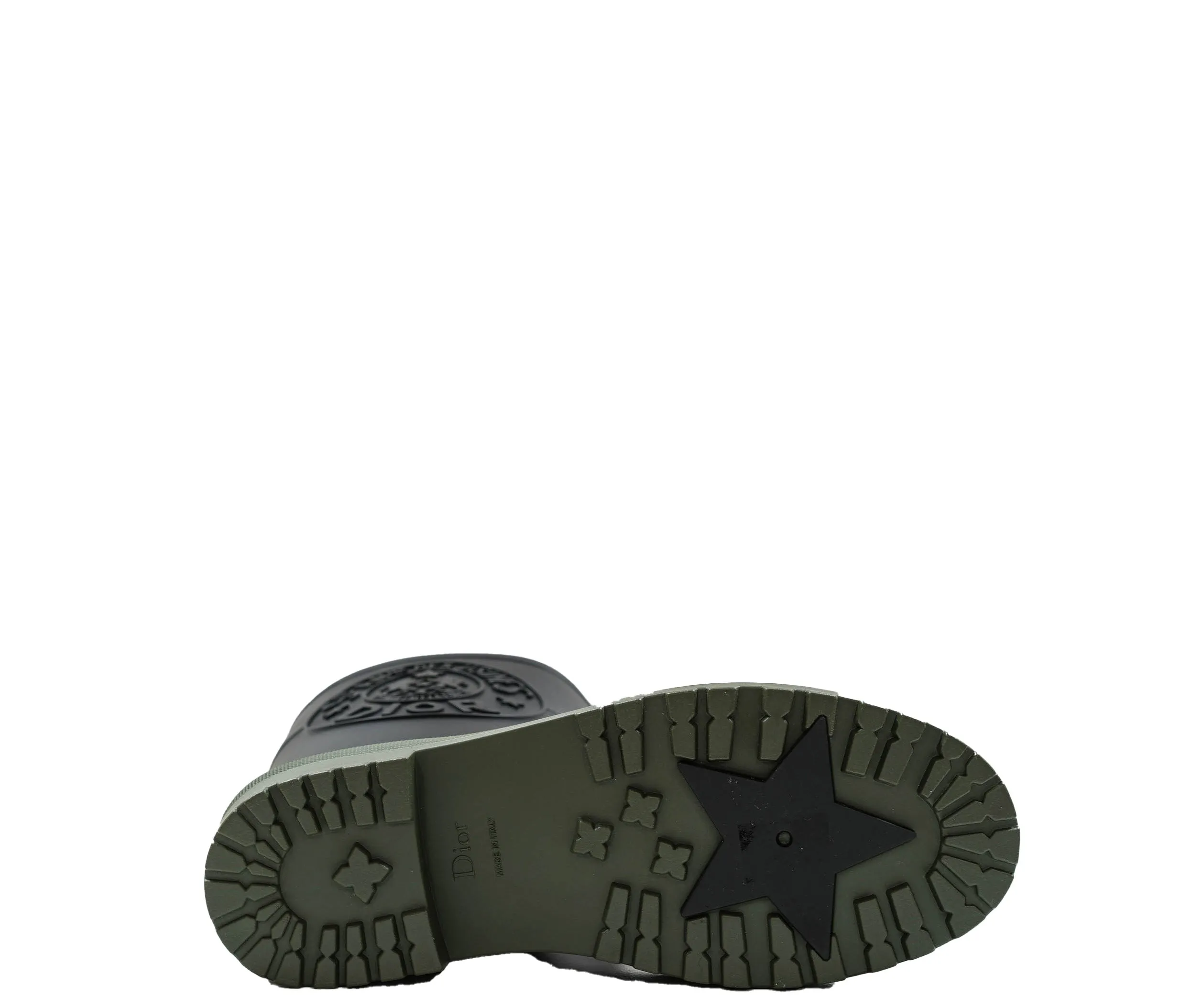 Christian Dior Black & Green Long Boot KCI882 - 30% OFF