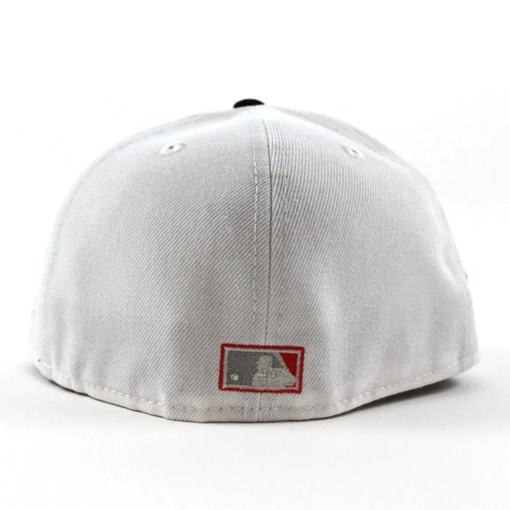 Colorado Rockies 20th Anniversary New Era 59Fifty Fitted Hat (GITD White Black INFRARED Under Brim)