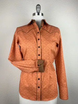 CR Western Pro Rust Floral- FINAL SALE