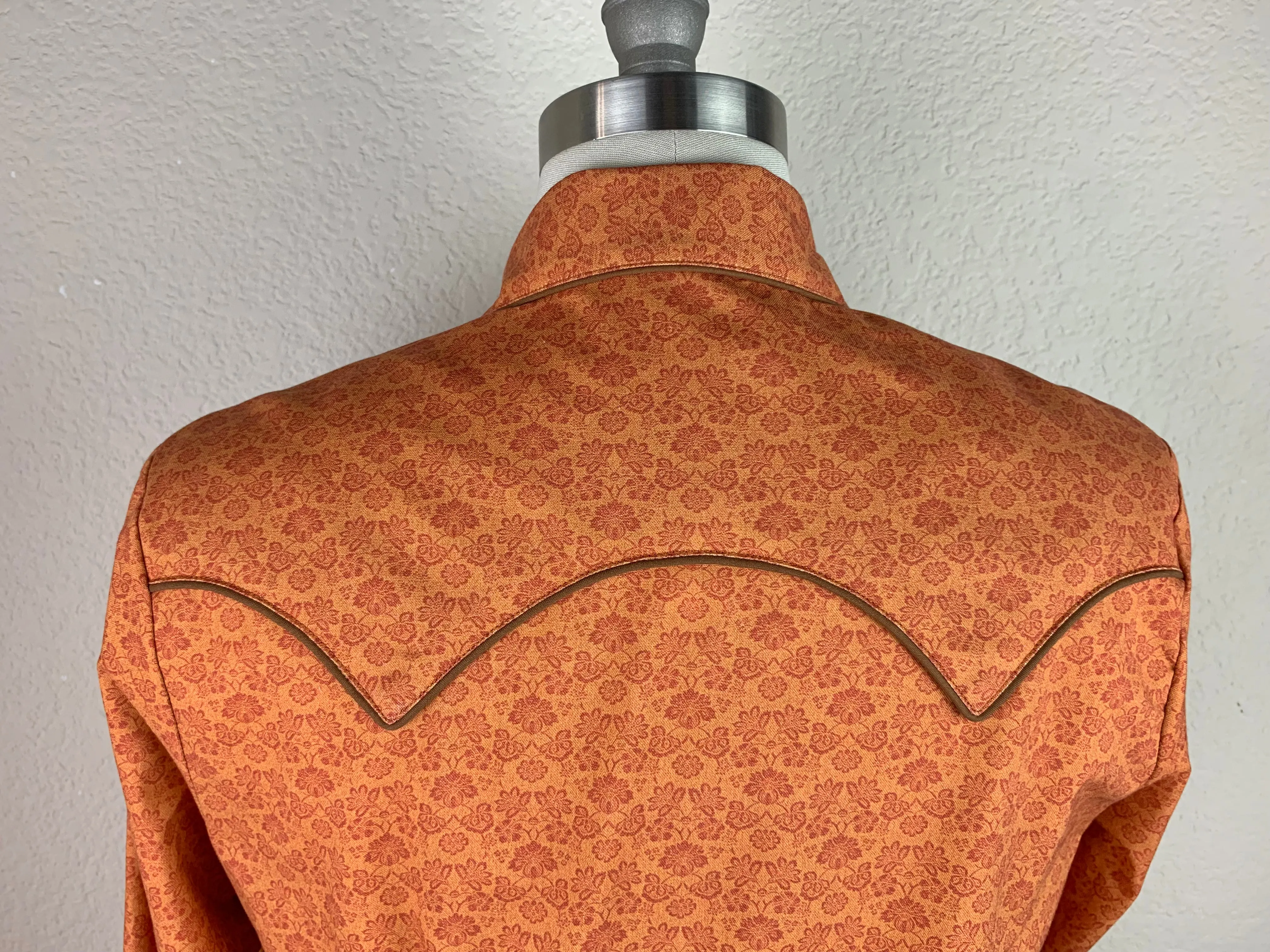CR Western Pro Rust Floral- FINAL SALE