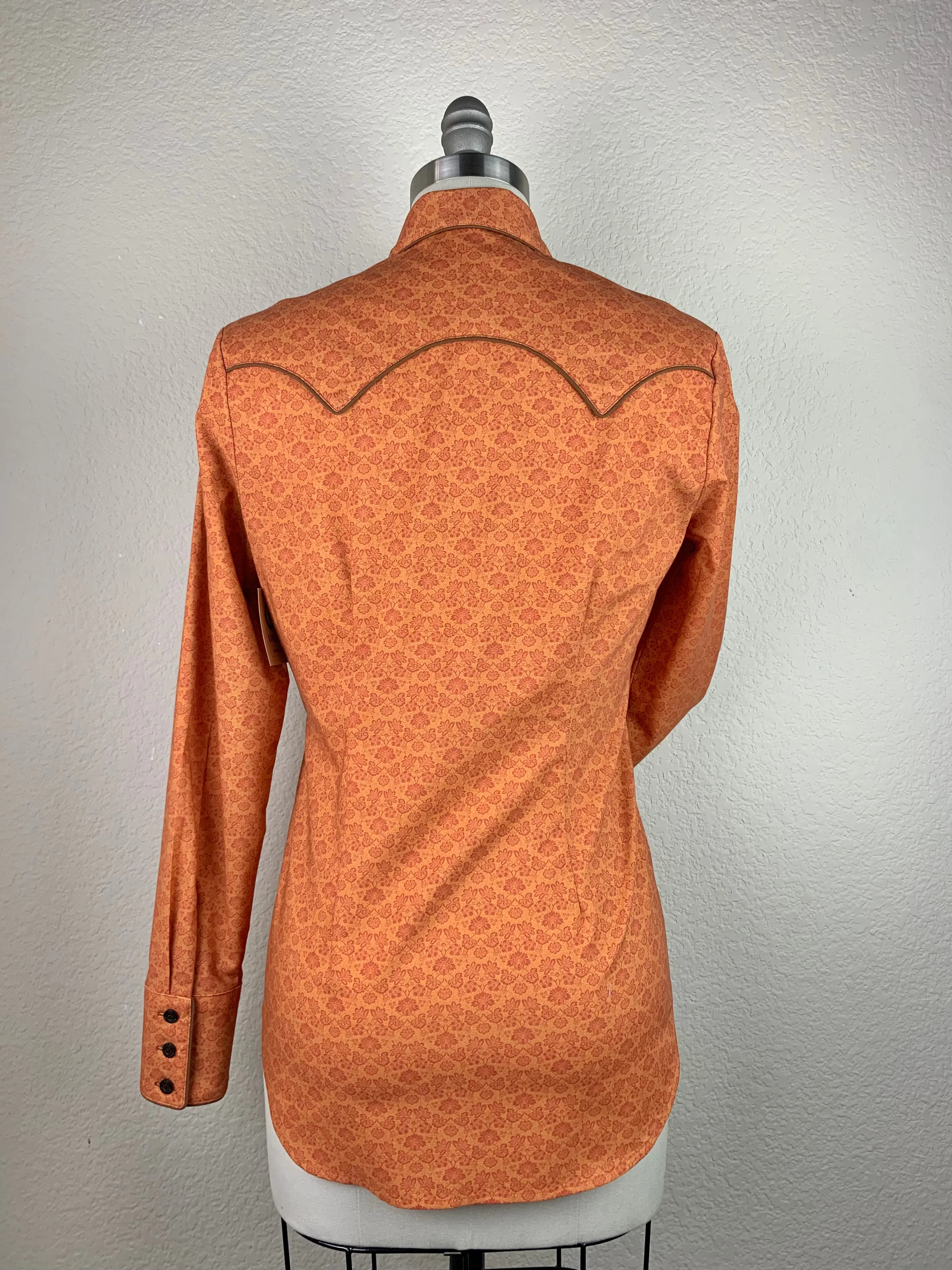 CR Western Pro Rust Floral- FINAL SALE