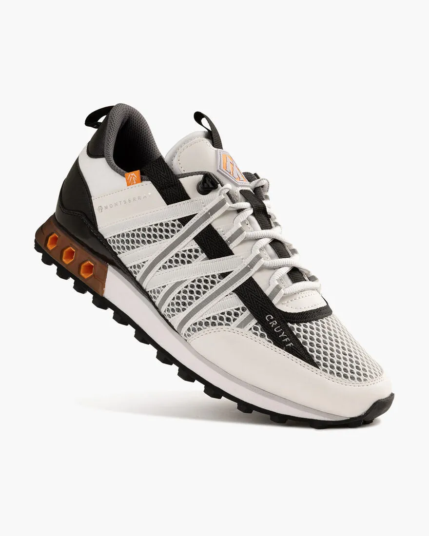 Cruyff Fearia Montserrat Trainers White / Orange