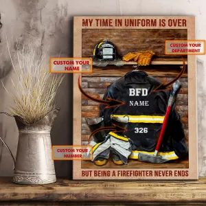 Custom Canvas - Firefighter