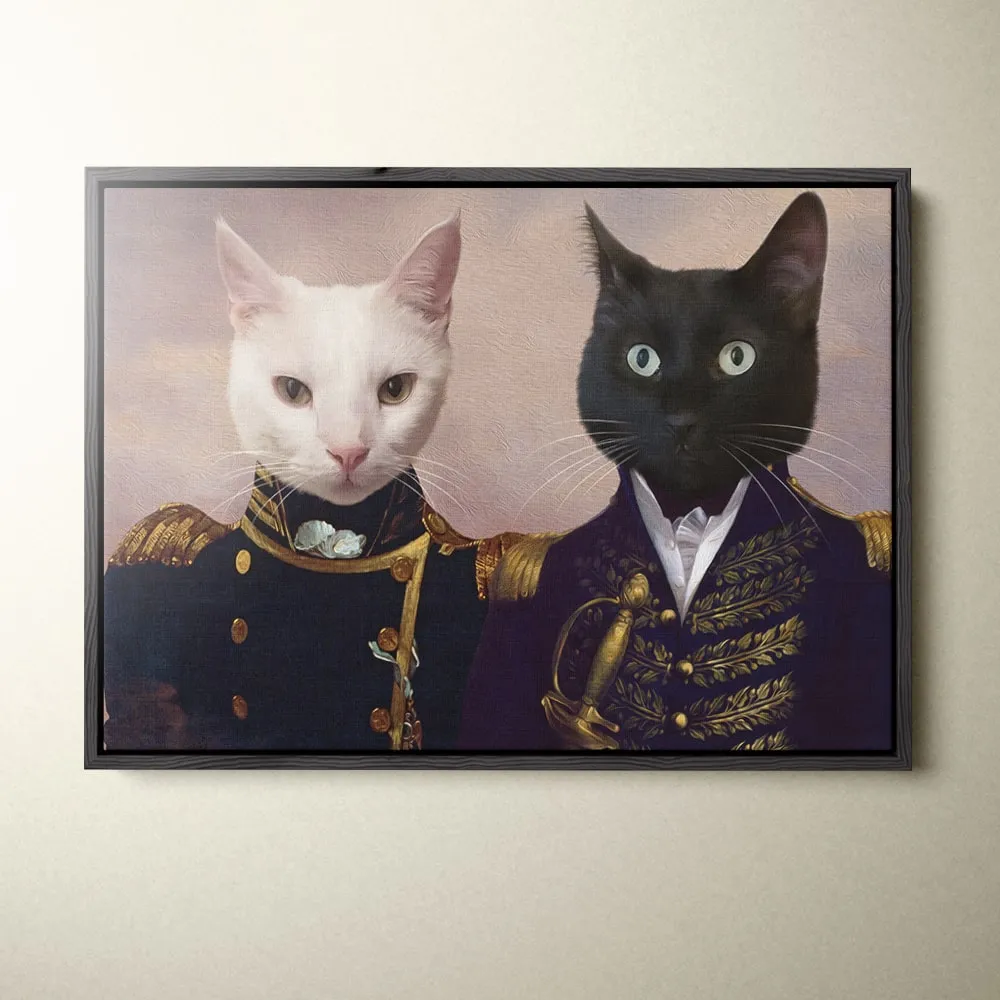 Custom Two Pets Canvas