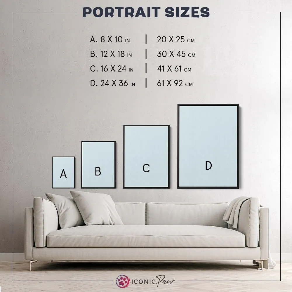 Custom Two Pets Canvas