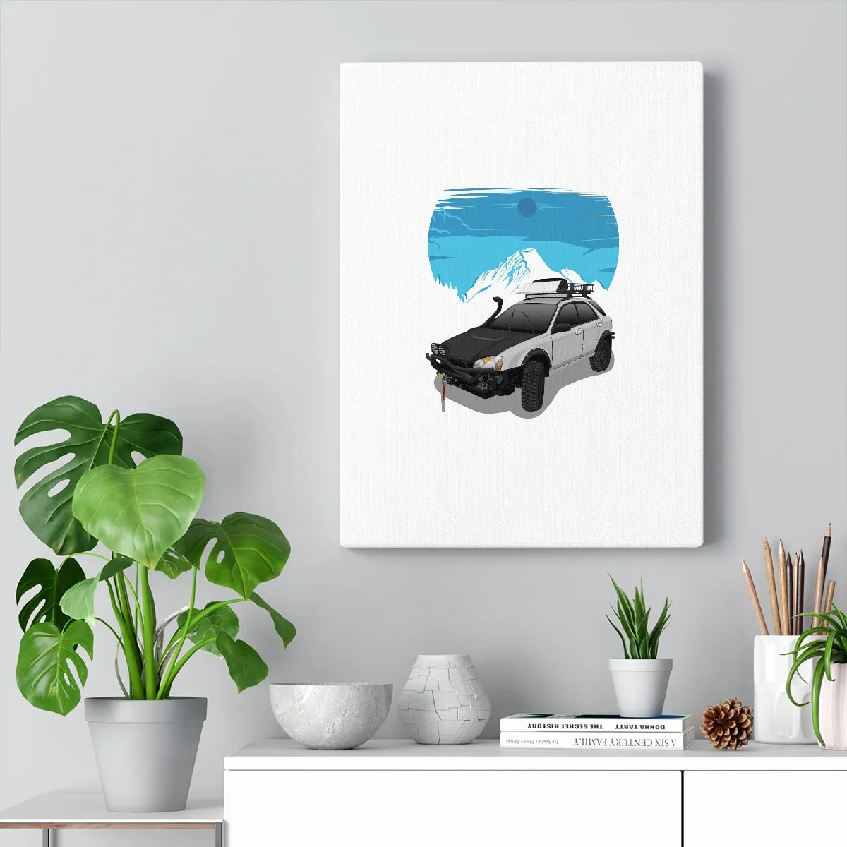 Daniel Jeannotte | Custom off road 2005 subaru rs hatch back | Canvas