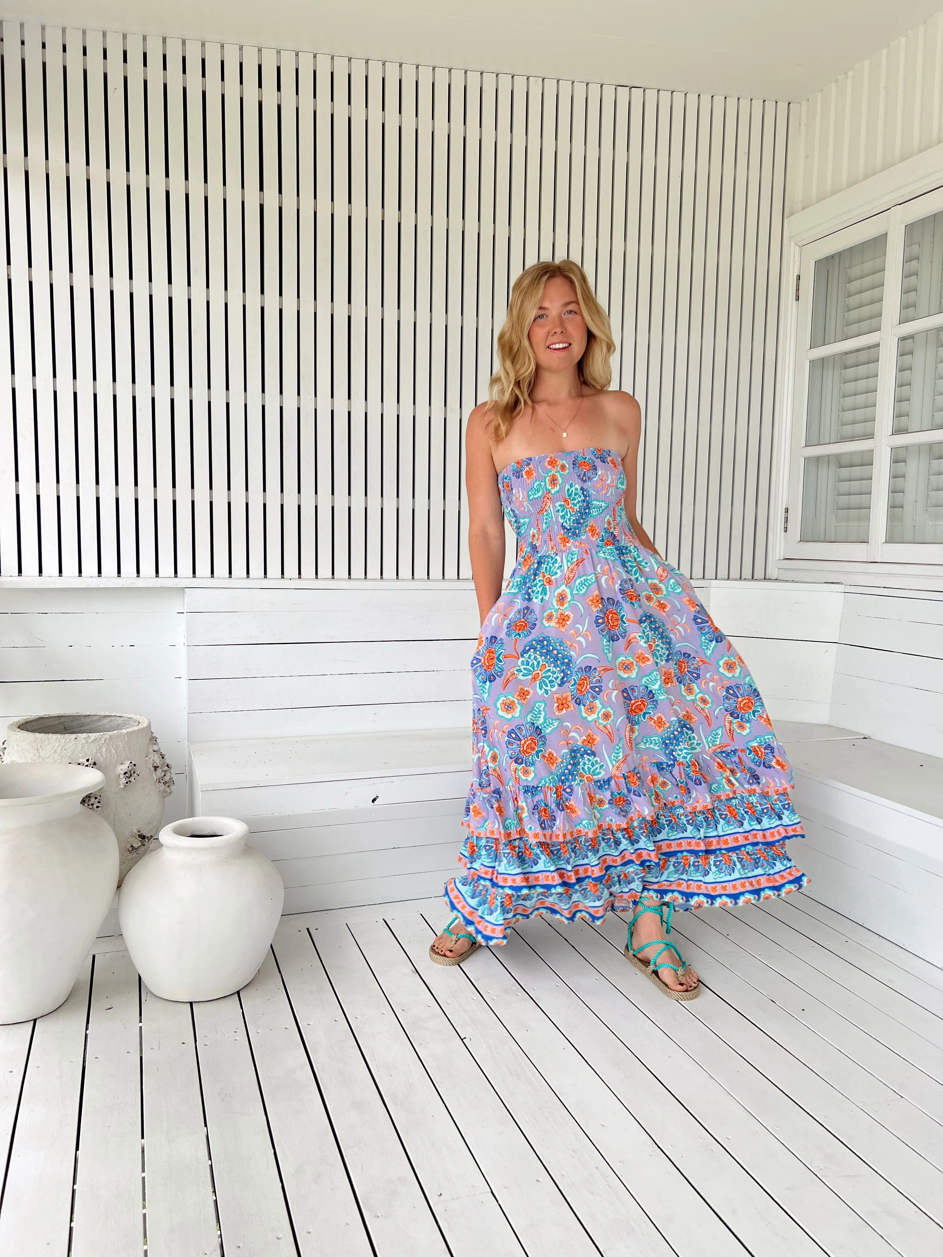 Daydreamer Print Samba Maxi