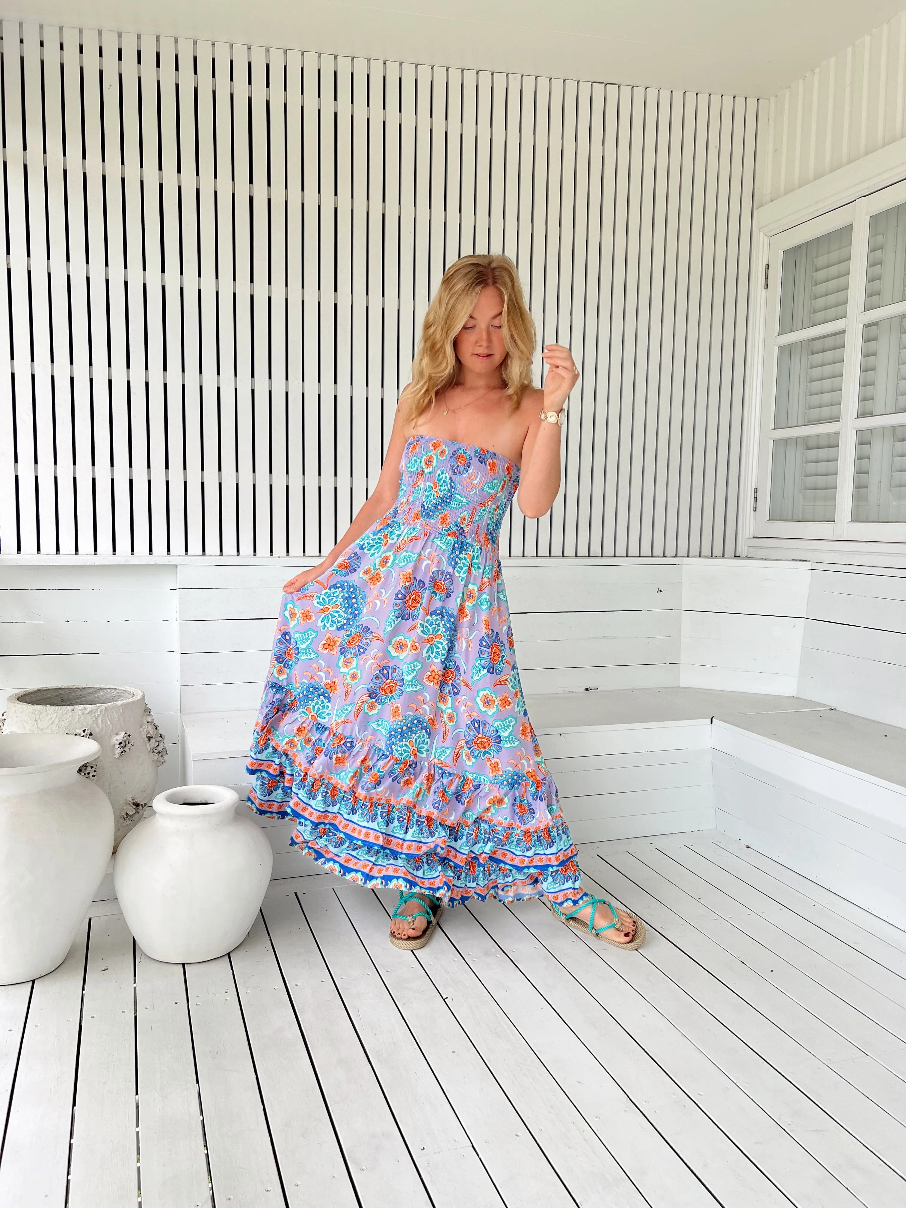 Daydreamer Print Samba Maxi