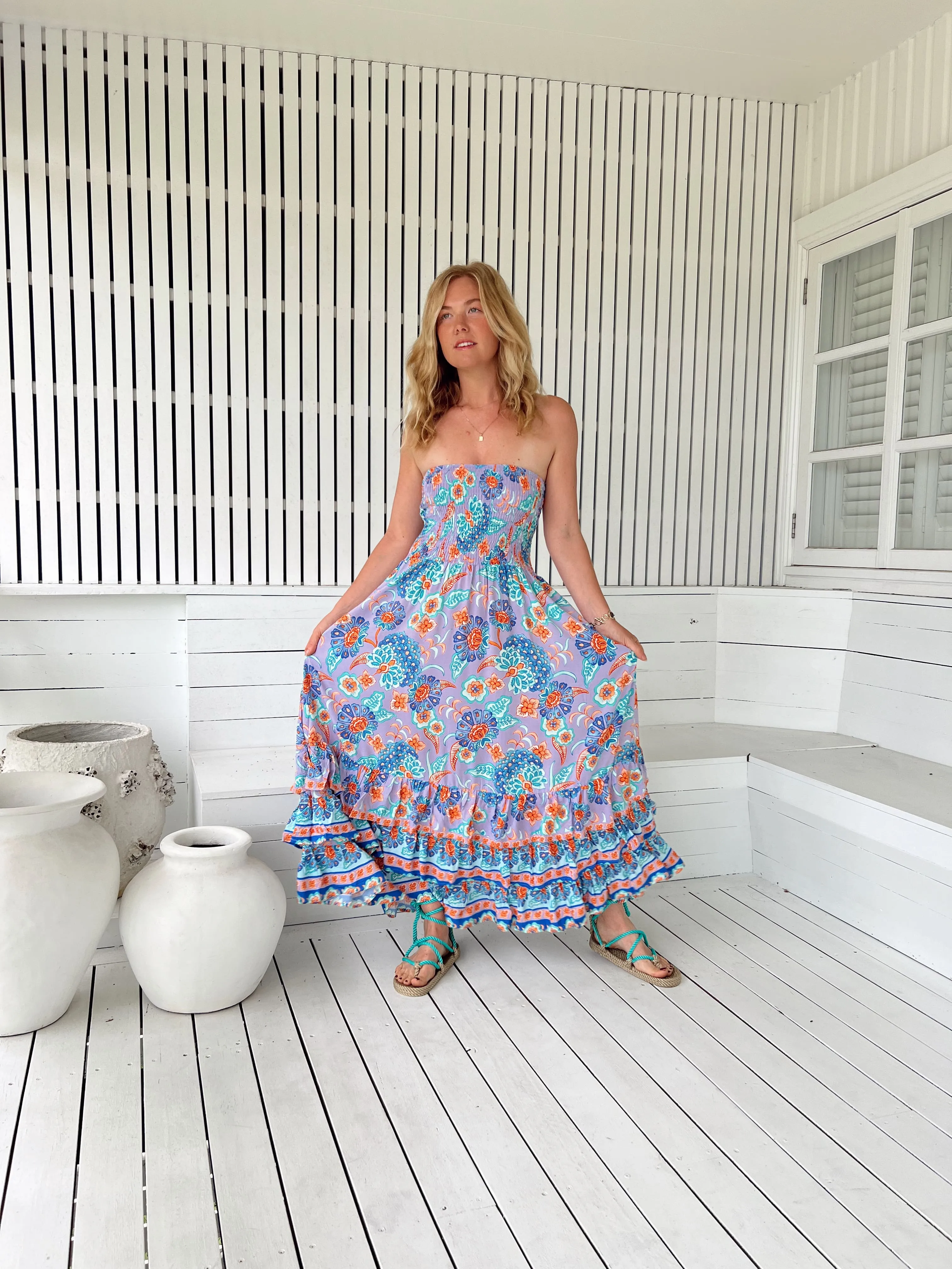 Daydreamer Print Samba Maxi