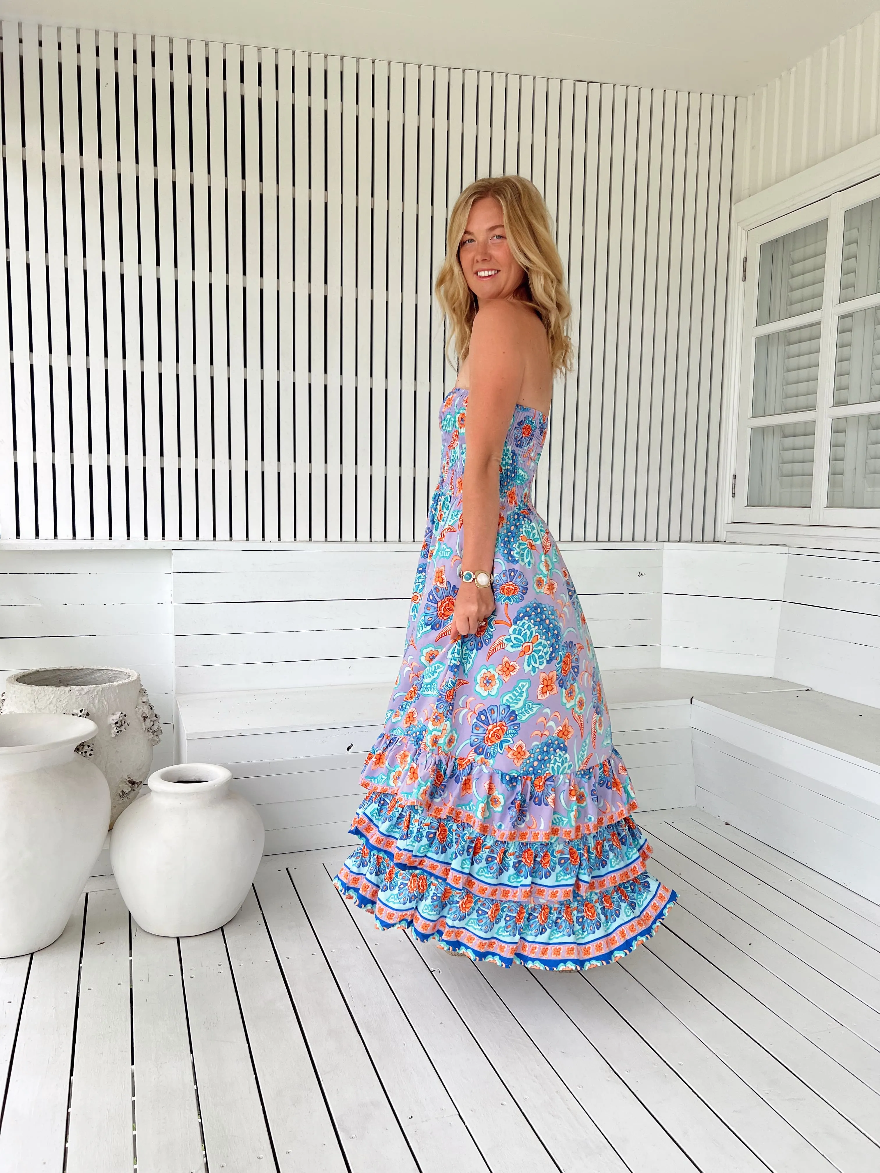 Daydreamer Print Samba Maxi