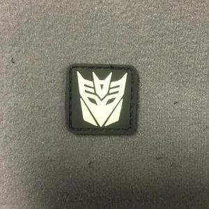 DECEPTICONS PVC GITD CAT EYE MORALE PATCH