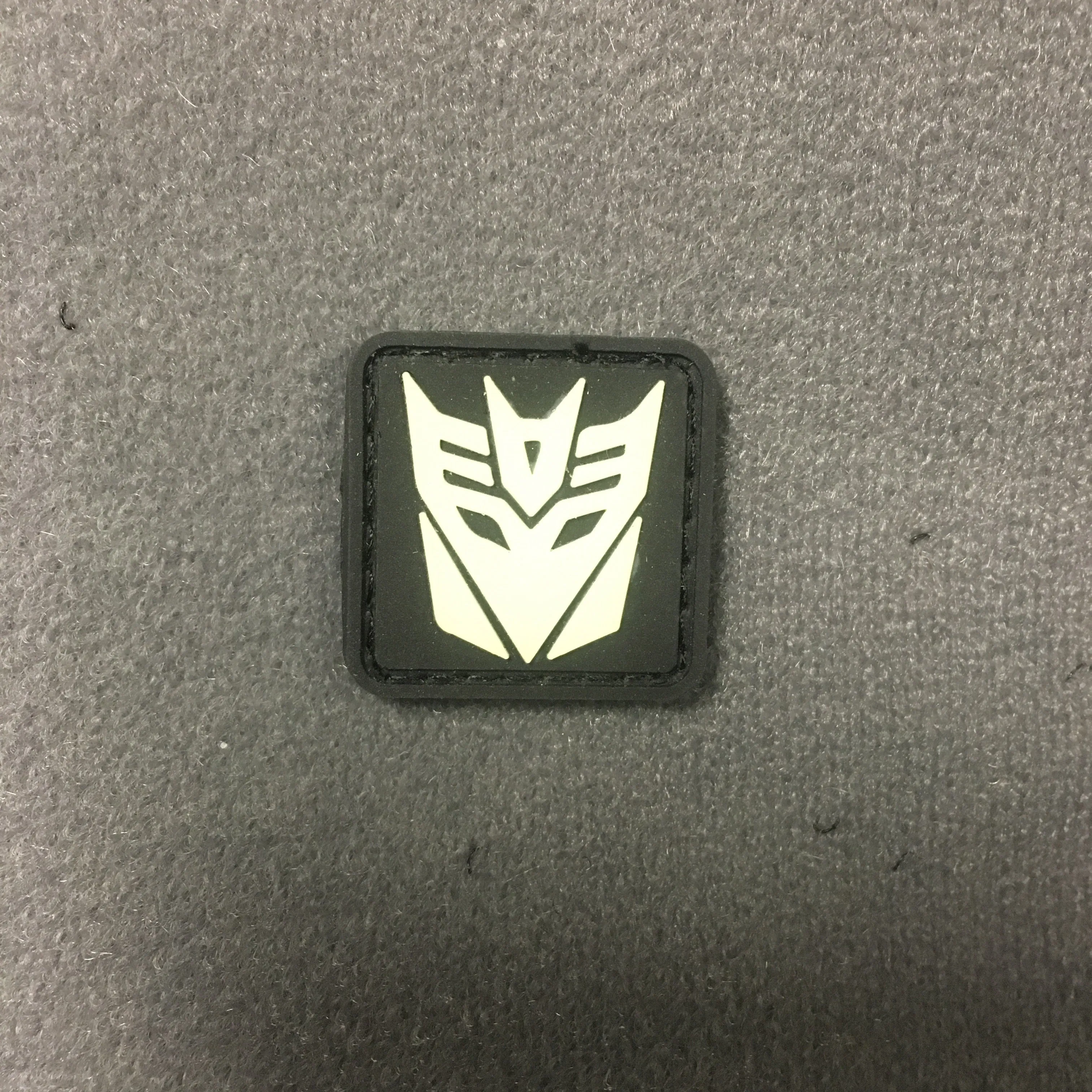 DECEPTICONS PVC GITD CAT EYE MORALE PATCH