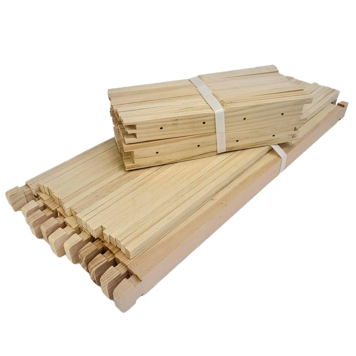 Deep 9 1/8 Inch Langstroth Frame, Wedged Top / Split Bottom with Holes