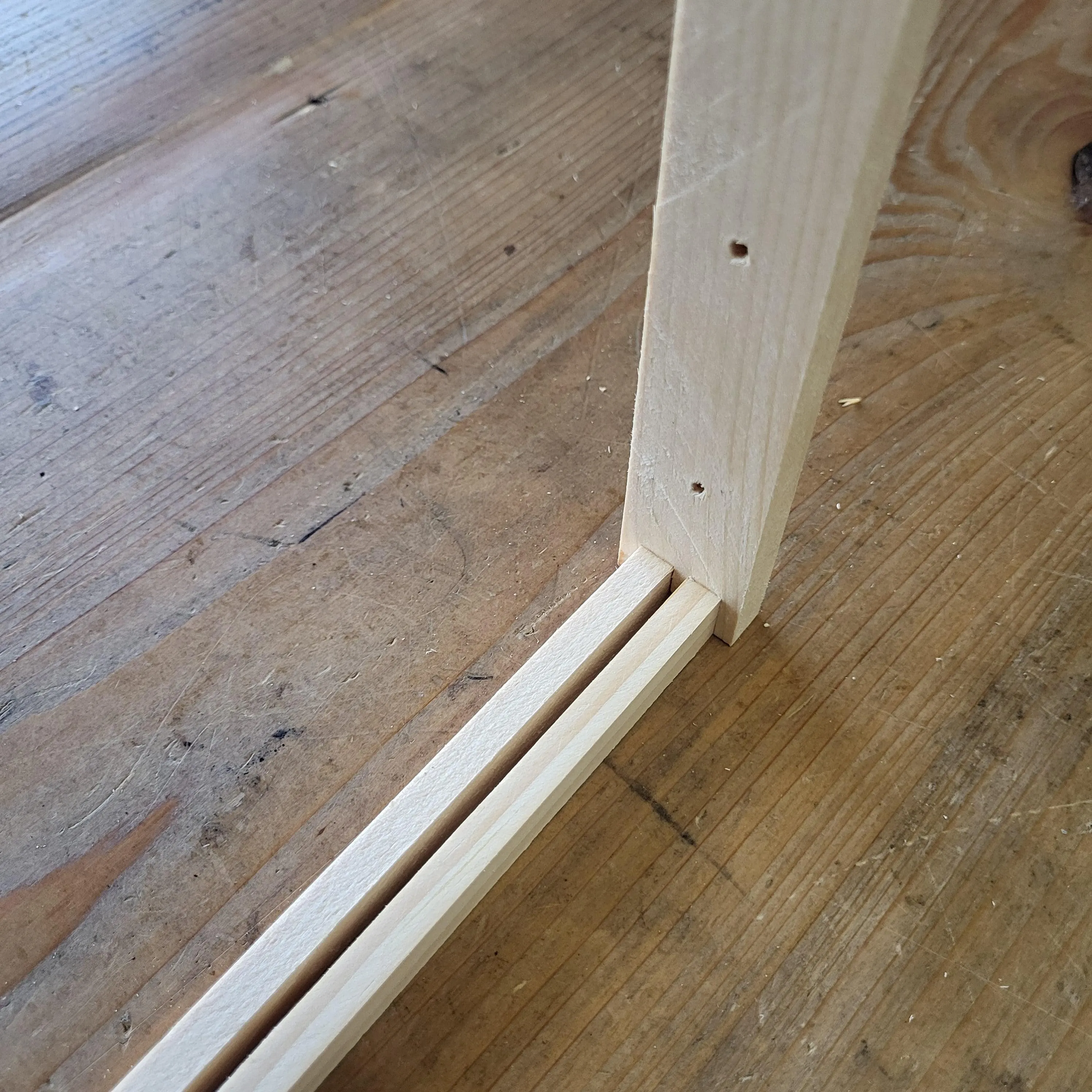 Deep 9 1/8 Inch Langstroth Frame, Wedged Top / Split Bottom with Holes