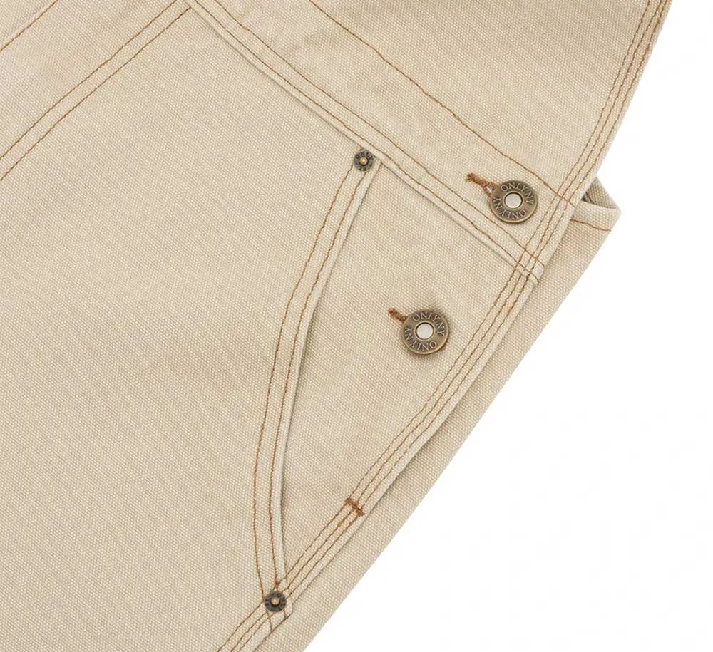 DIP DYE CANVAS COVERALLS