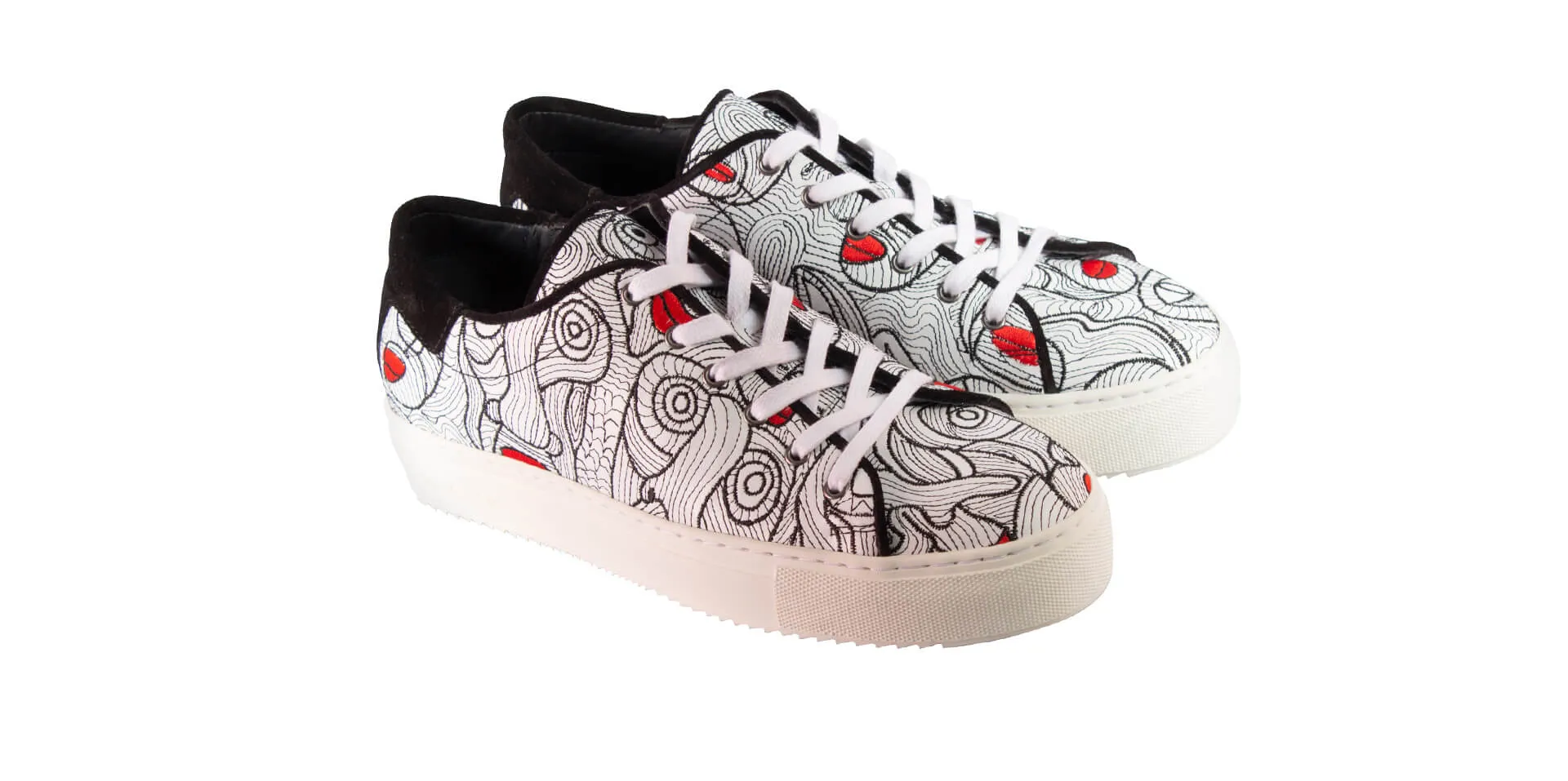 Edward Teeuw Lips Sneaker 